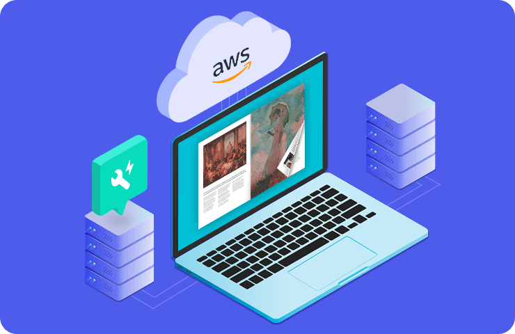 AWS-Failover: Kontinuierliche Verfügbarkeit und Zugriff auf E-Books durch robuste Cybersicherheit.